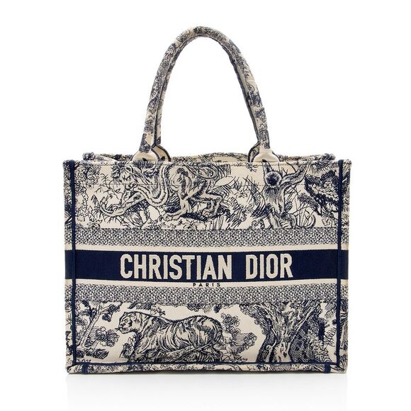 Dior Toile De Jouy Small Book Tote - Picture 1 of 15